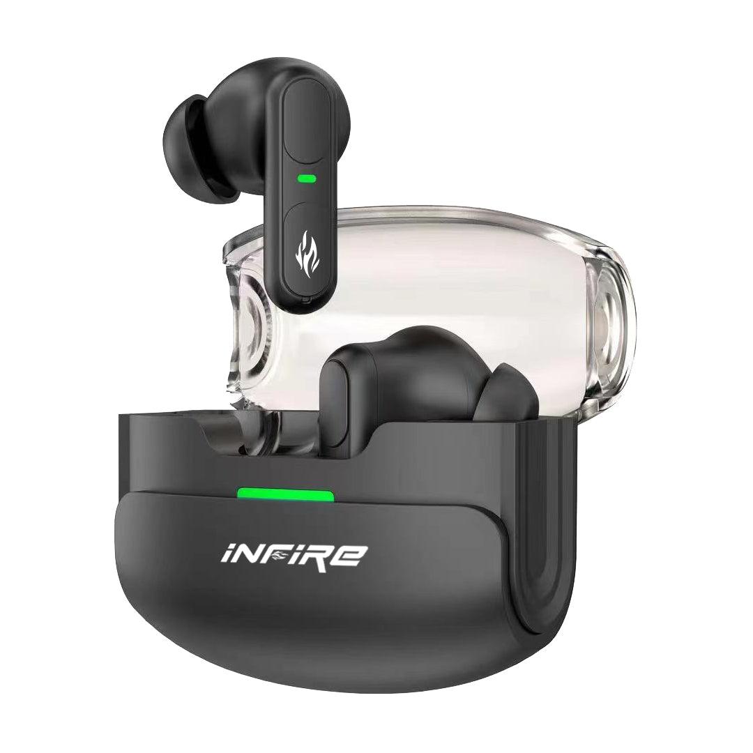 FireBuds 65 Earbuds 50H Playtime,ENC,Quad Mic, 13mm Drivers, Voice Assistant Bluetooth - iNFiRe