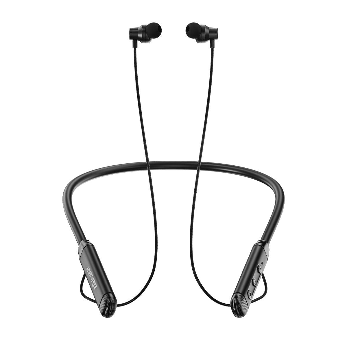 iNFiRe FireBand 101 upto 50 Hours Playback Time , IPX5 with Fire Charge Bluetooth NeckBand - iNFiRe